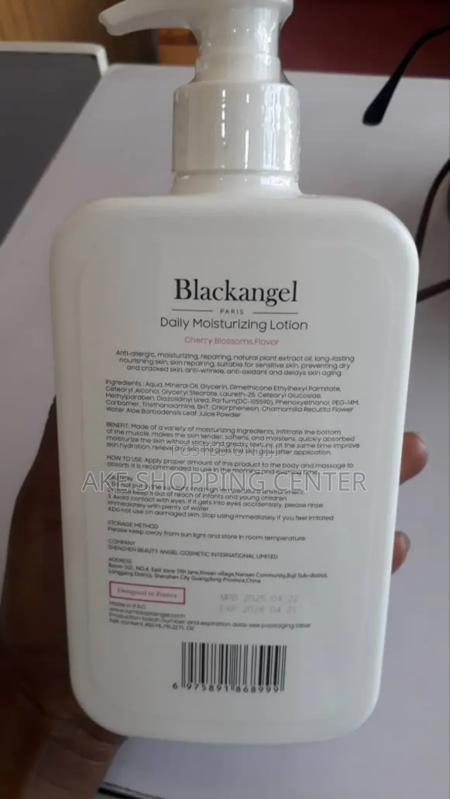 Blackangel Cherry Blossoms Body Lotion