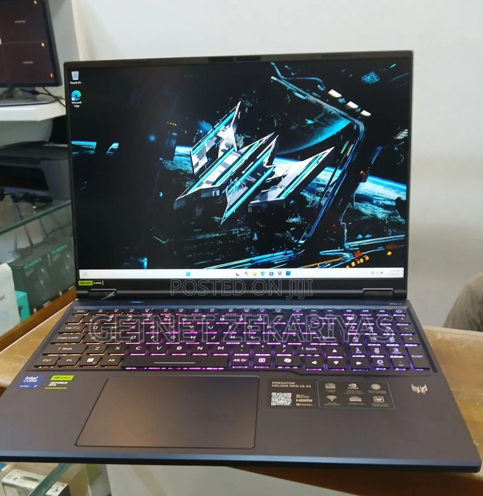 New Laptop Acer Predator Helios Neo 16 32GB Intel Core Ultra 9 SSD 1T