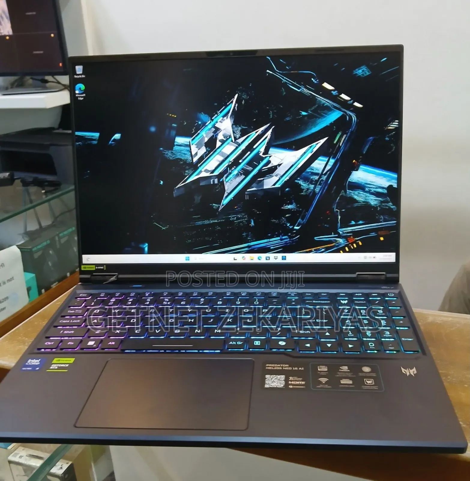 New Laptop Acer Predator Helios Neo 16 32GB Intel Core Ultra 9 SSD 1T