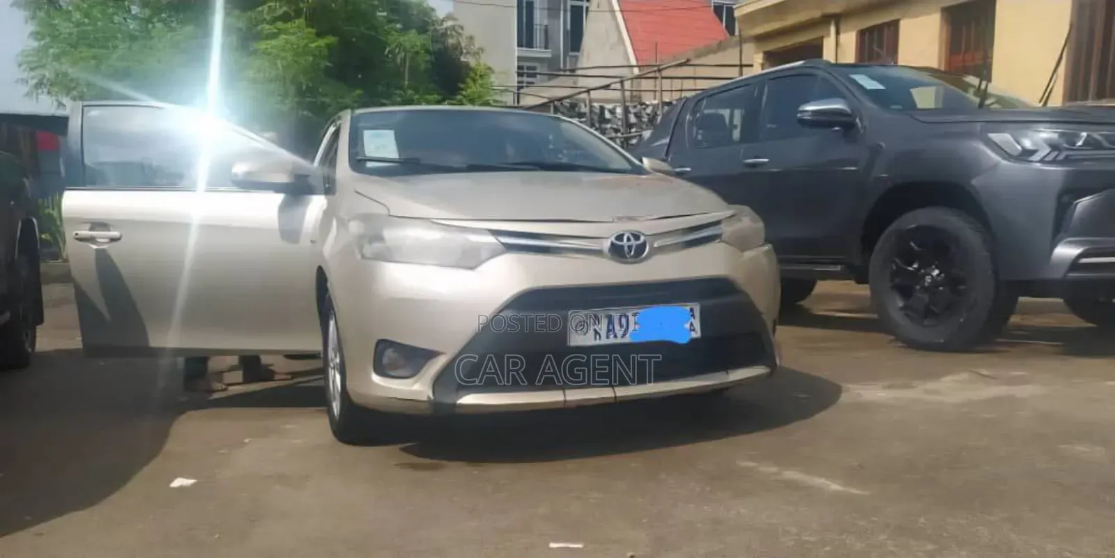 Toyota Yaris 2011 Blue