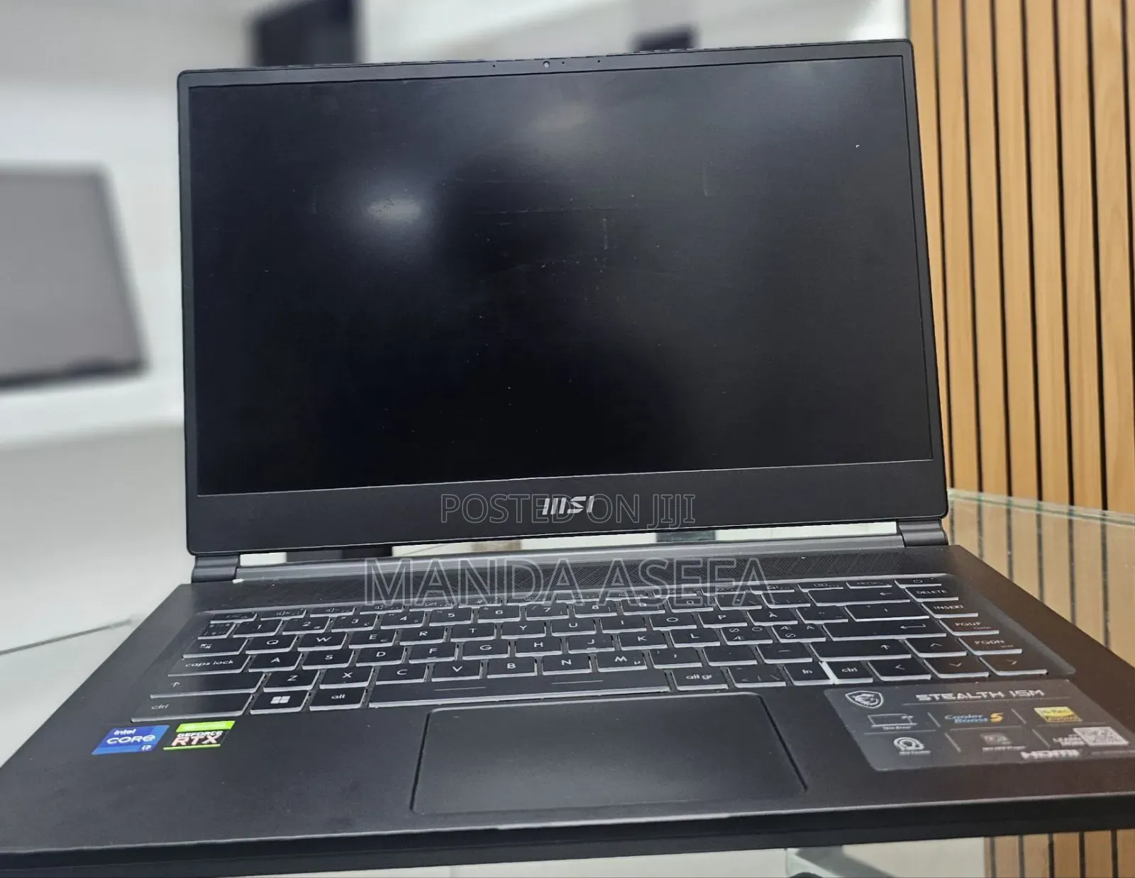 New Laptop MSI 16GB Intel Core I7 SSD 1T