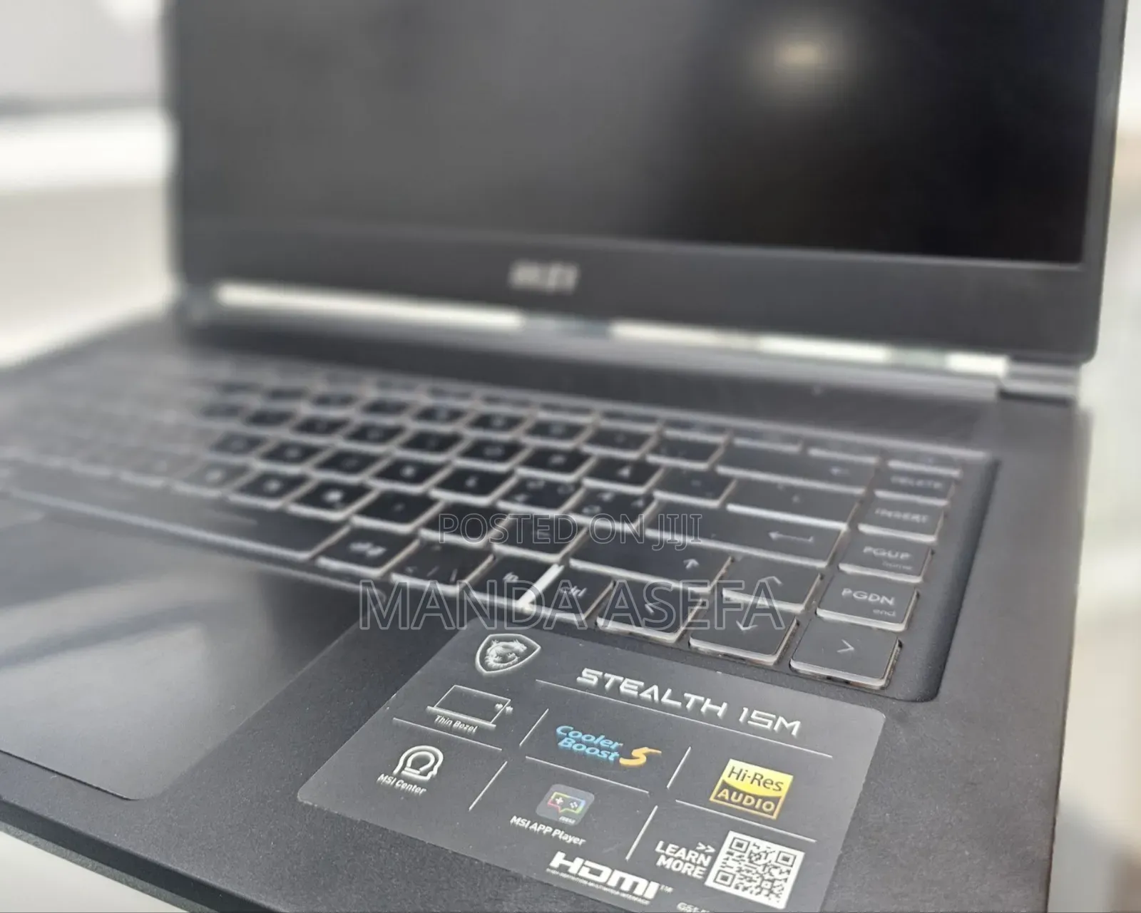 New Laptop MSI 16GB Intel Core I7 SSD 1T