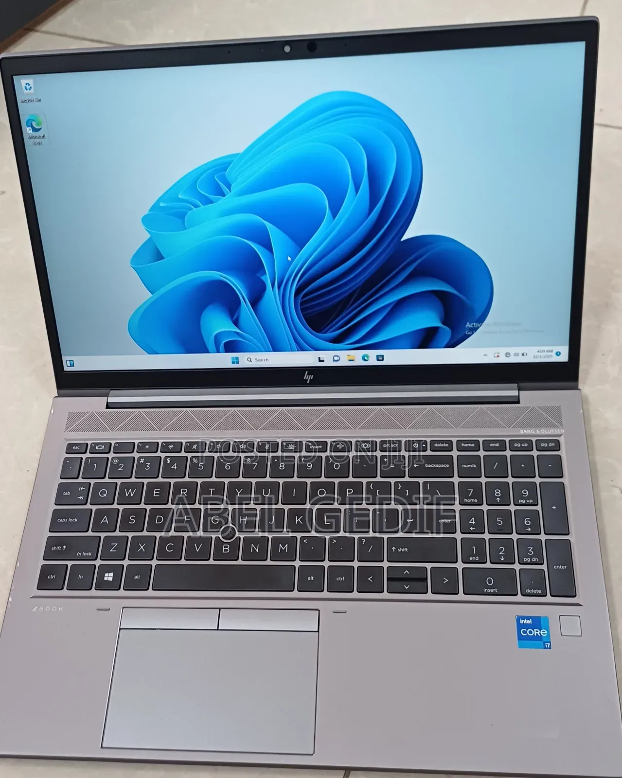 New Laptop HP ZBook 15 16GB Intel Core I7 SSD 512GB