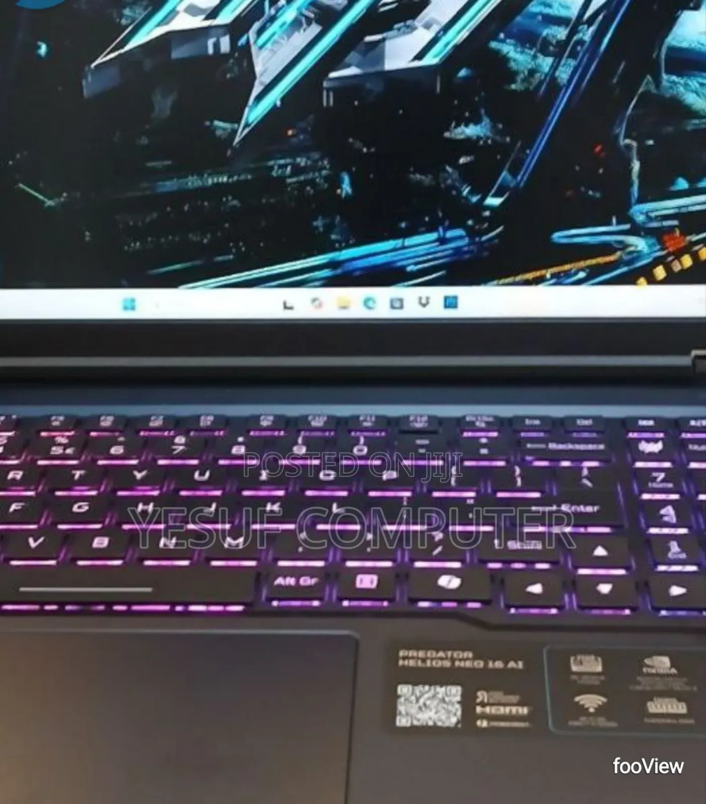 New Laptop Acer Predator Helios Neo 16 32GB Intel Core Ultra 9 SSD 1T