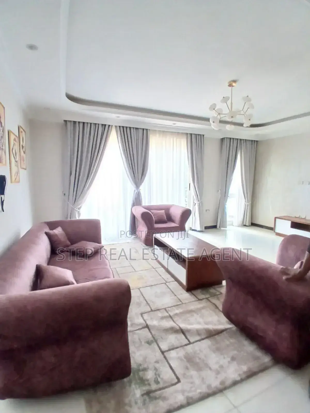 Furnished 3bdrm Apartment in Bole for rent