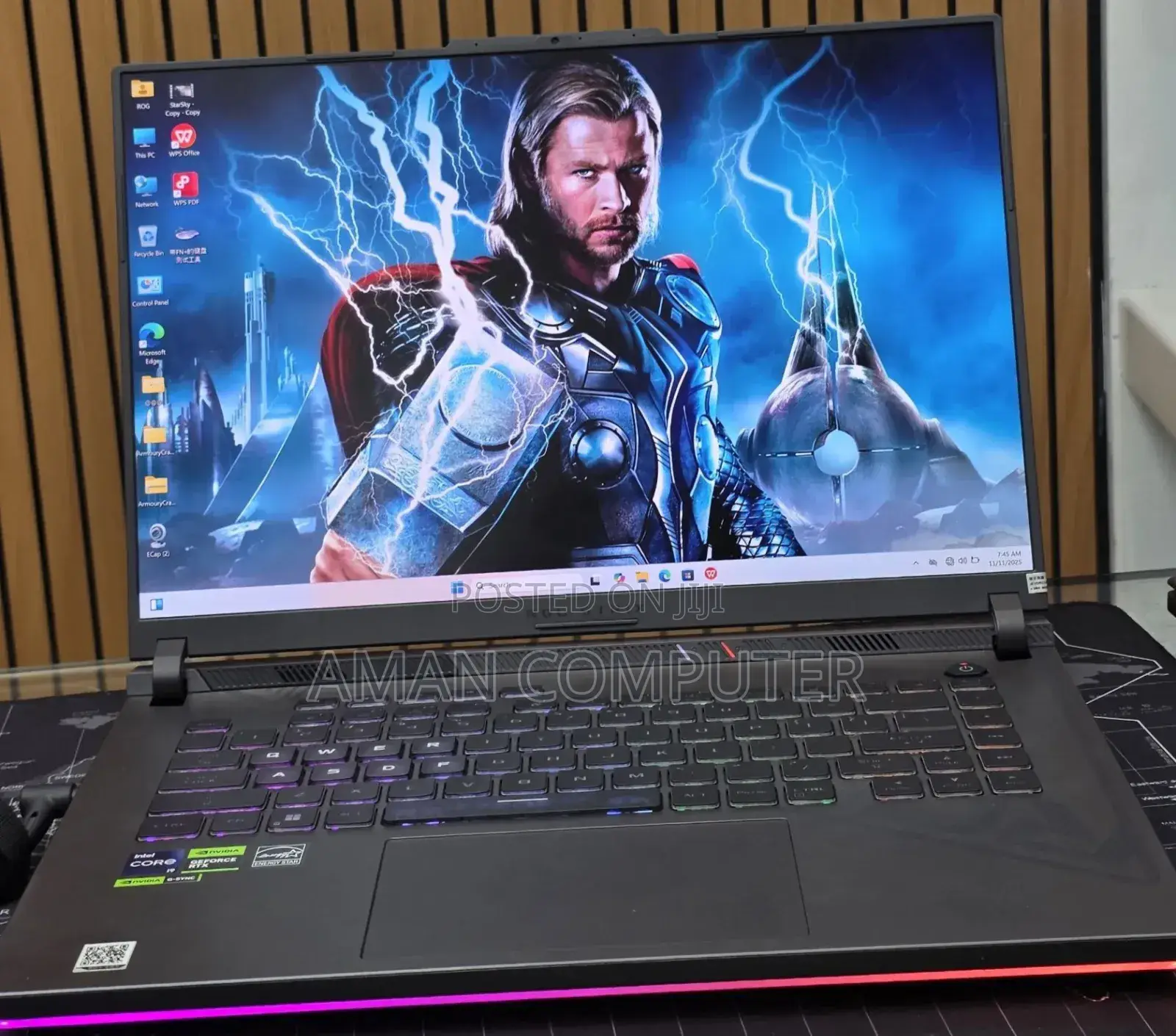 New Laptop Asus ROG Strix G15 16GB Intel Core I9 SSD 1T