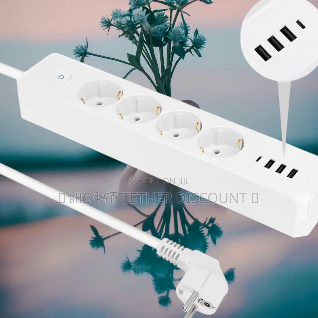 Power Socket 100%Original 6usb +4power Socketssee እይ