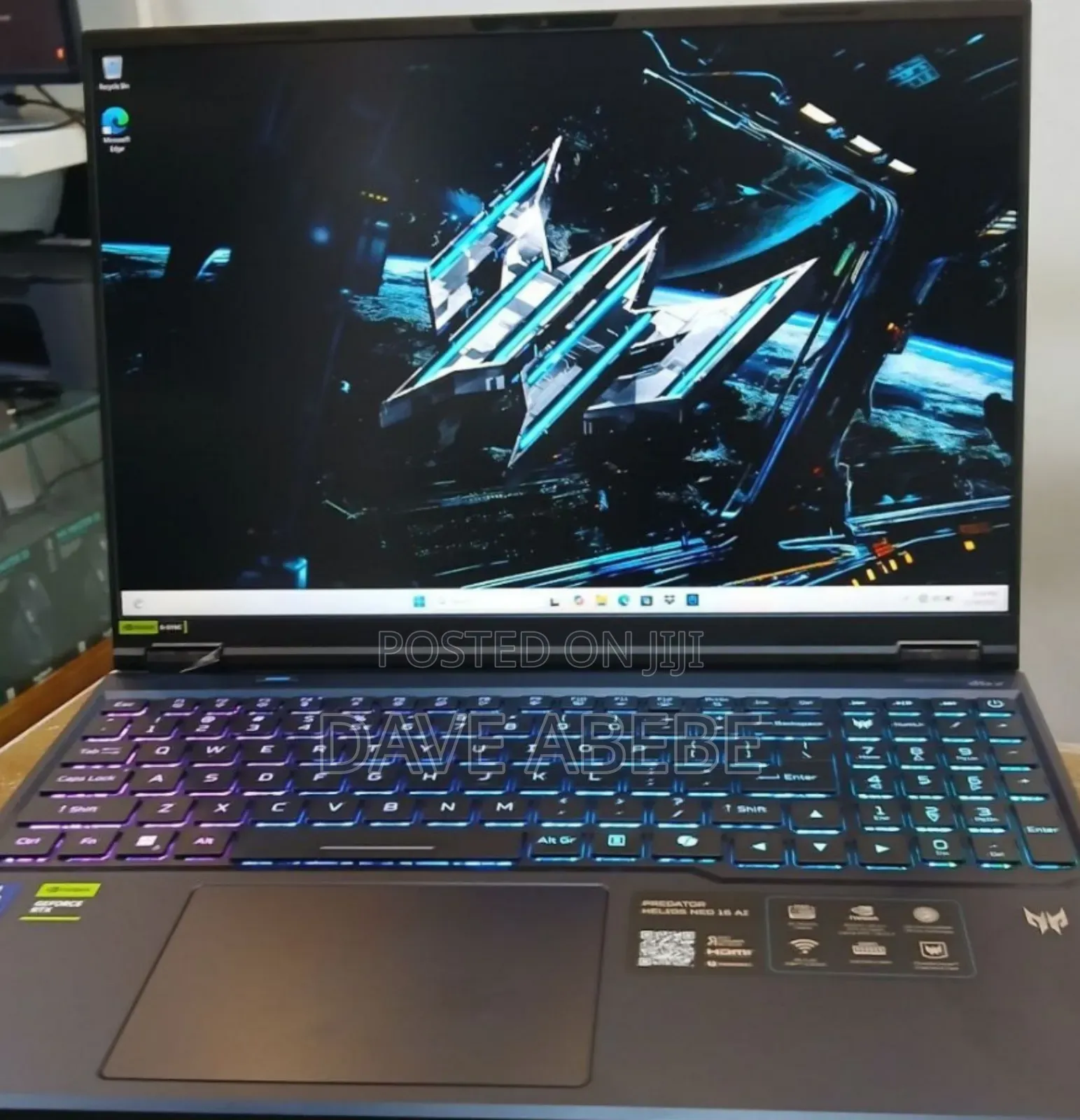 New Laptop Acer Predator Helios Neo 16 32GB Intel Core Ultra 9 SSD 1T