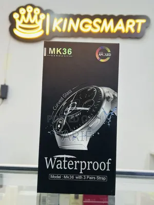 Photo - Hainoteko Mk36 Waterproof Curved Glass Smartwatch