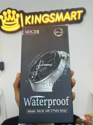 Photo - Smart Watch Waterproof Mk36 With 3 Pair Straps