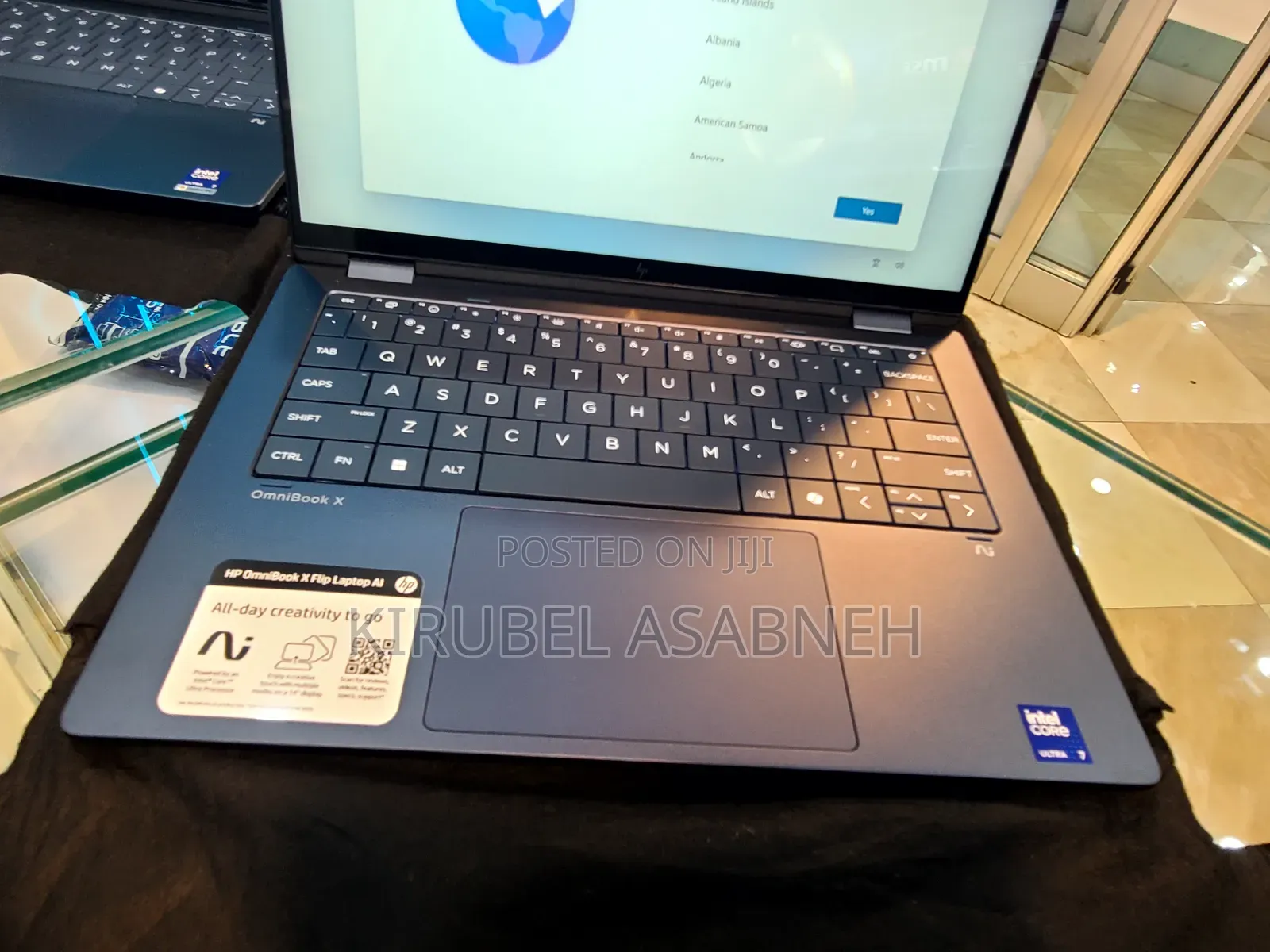 New Laptop HP OmniBook X Flip 14" 16GB Intel Core Ultra 7 SSD 1T