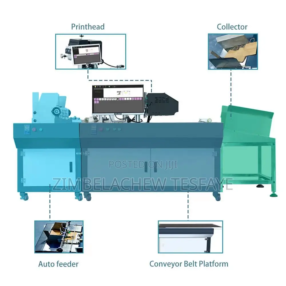 One Pass Digital Printer