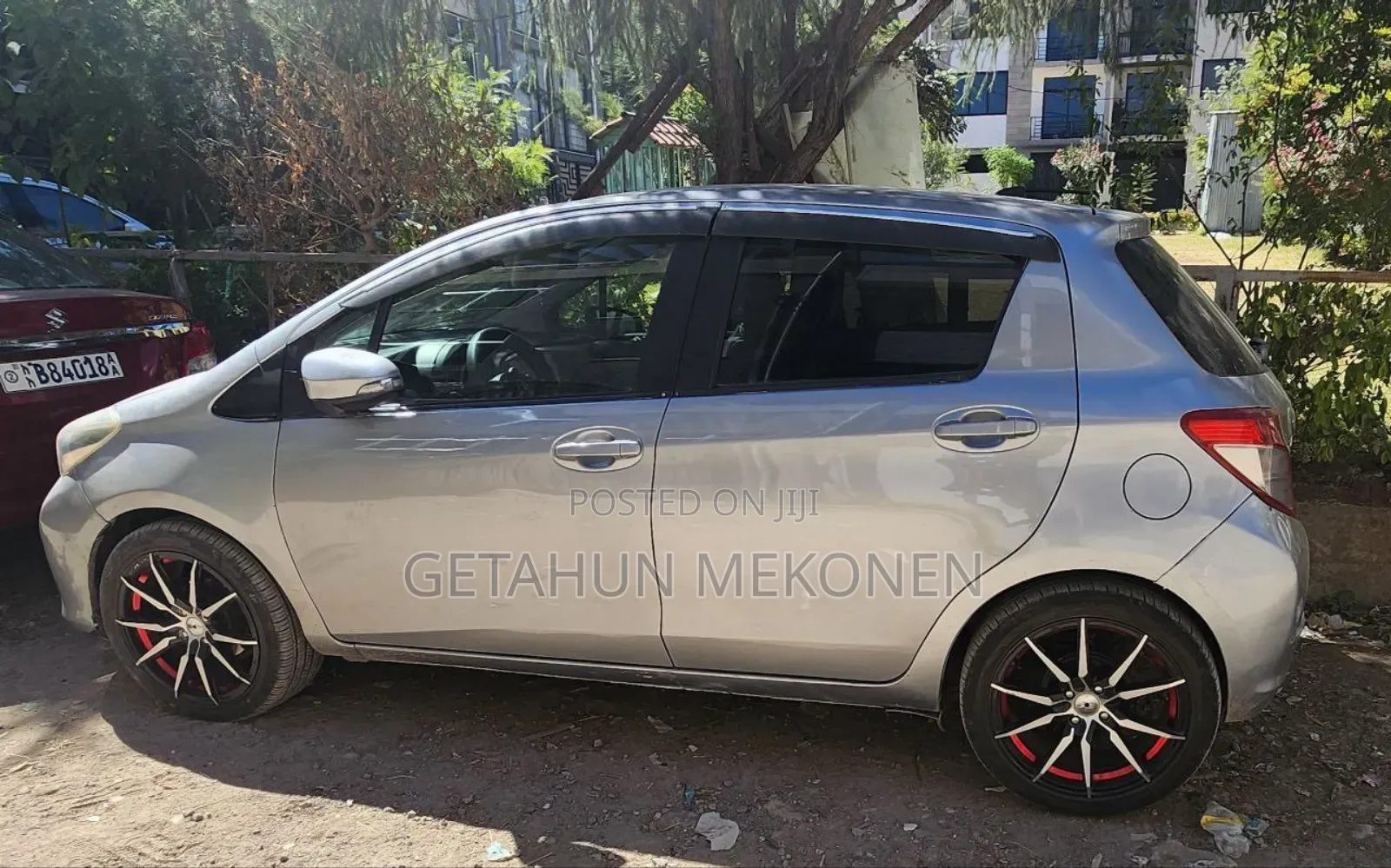 Toyota Yaris 2014 Gray