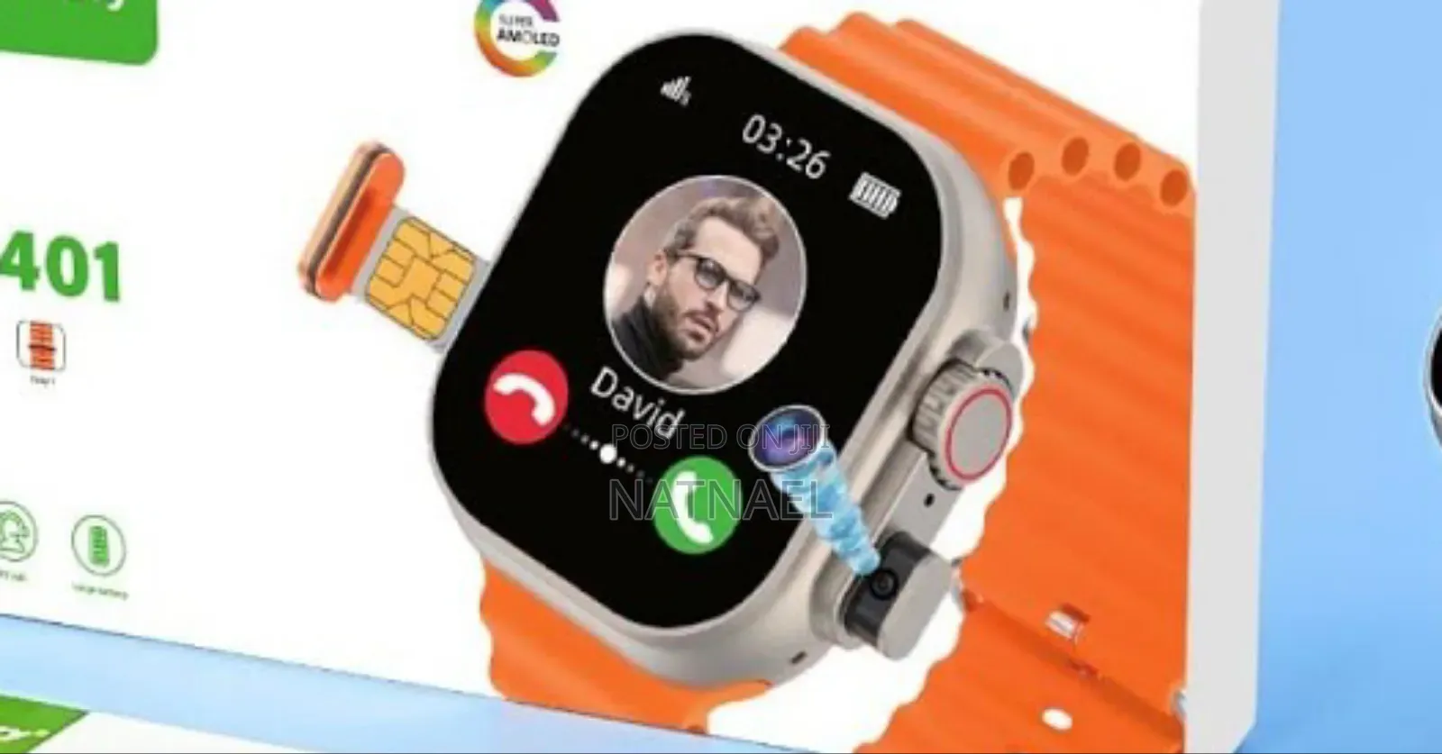 Keqiwear Kw23 Ultra 3 Multi-Function Smart Watch