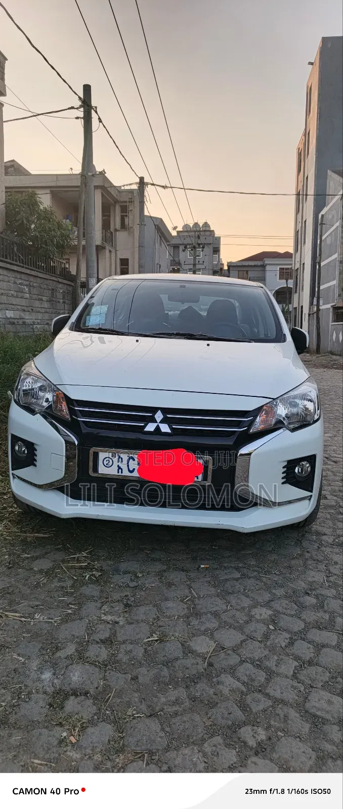 Mitsubishi Attrage 2022 White