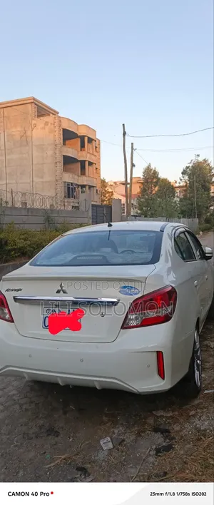 Mitsubishi Attrage 2022 White