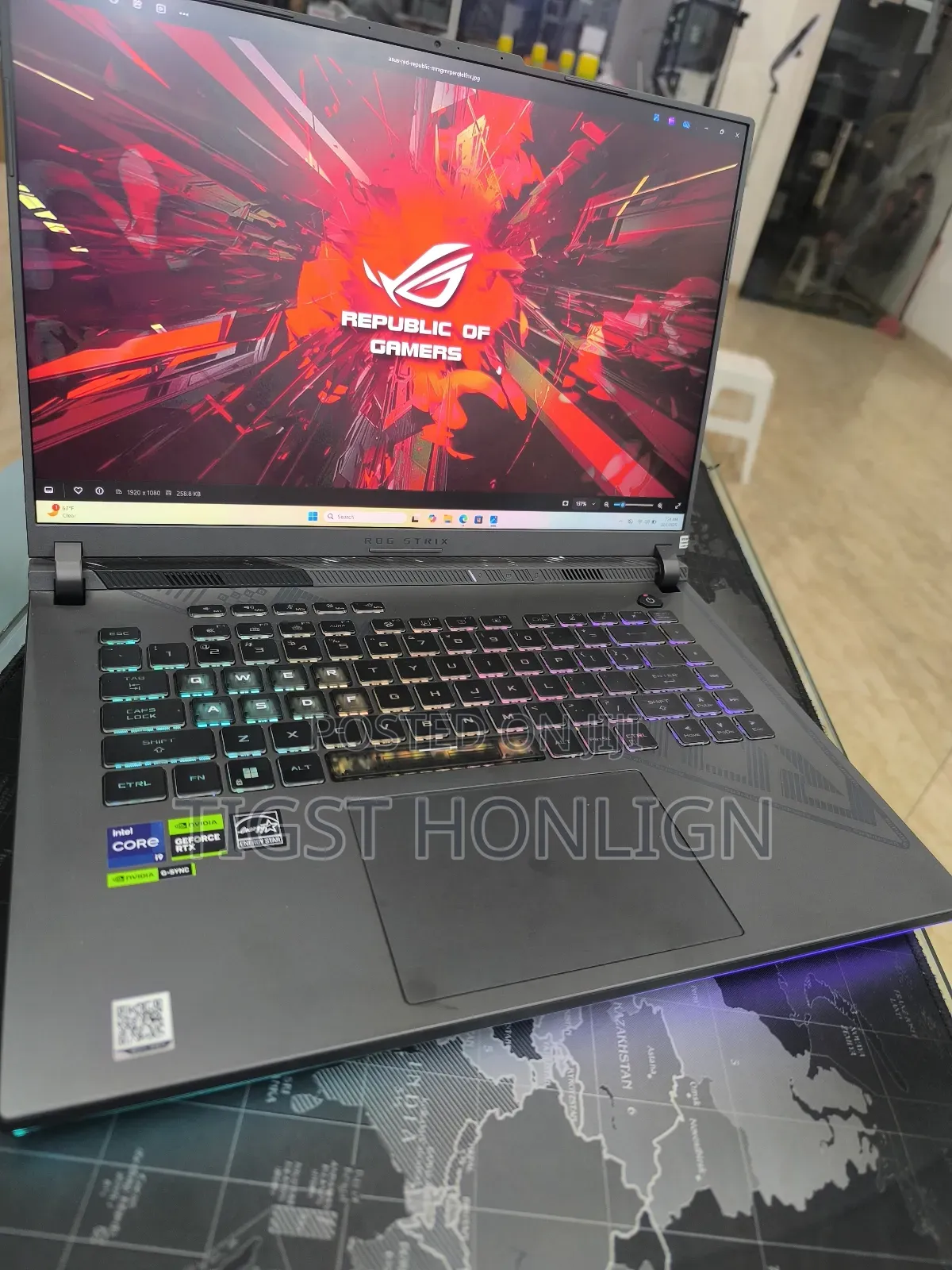 New Laptop Asus ROG Strix G15 16GB Intel Core I9 SSD 1T