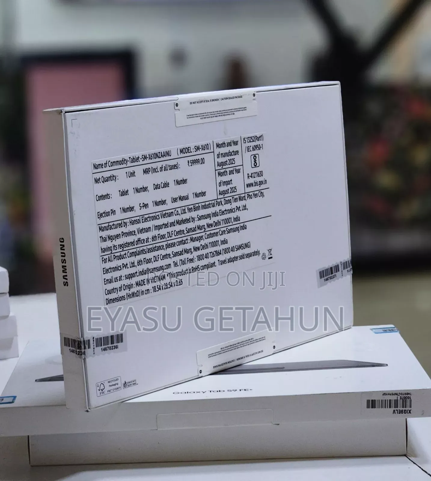 New Samsung Galaxy Tab S9 FE 128 GB