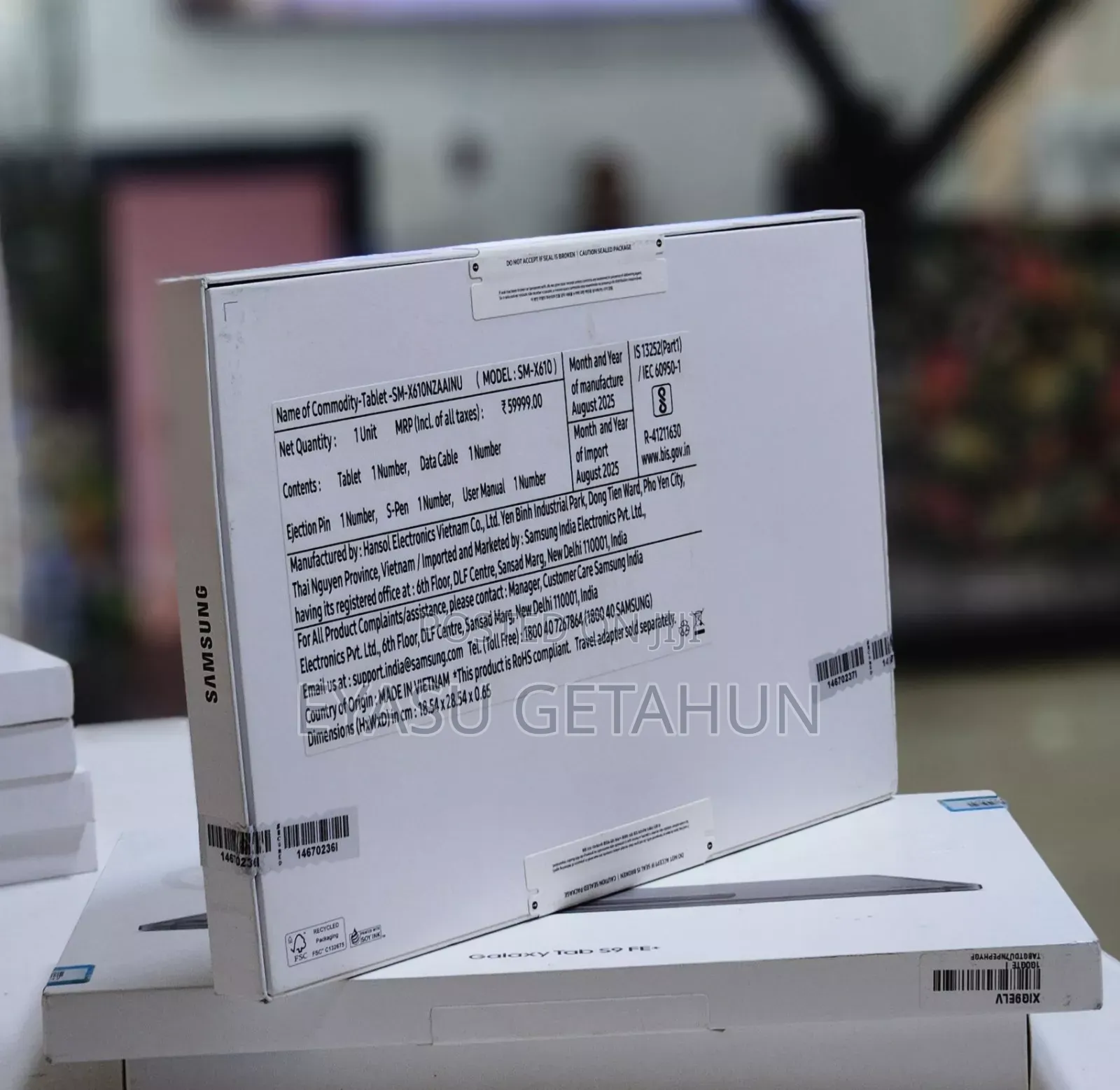 New Samsung Galaxy Tab S9 FE 128 GB