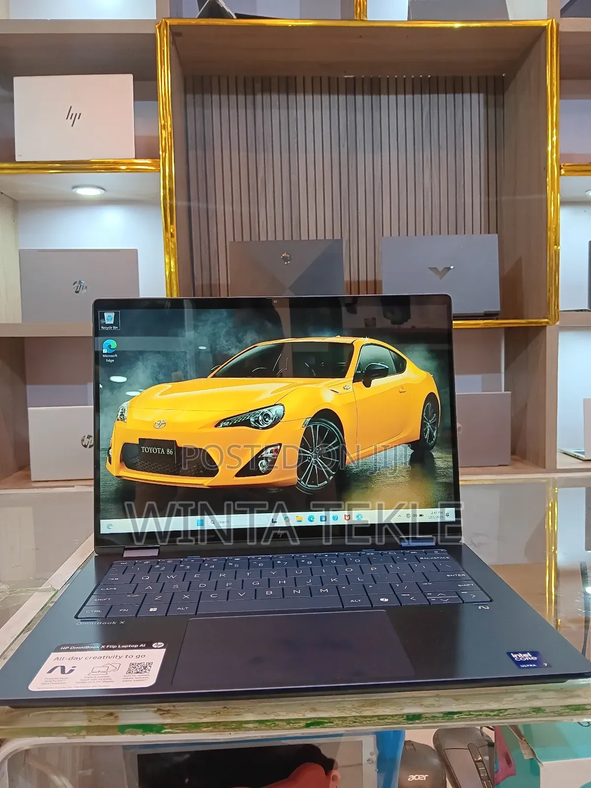 New Laptop HP OmniBook Ultra Flip 14" 16GB Intel Core I7 SSD 1T