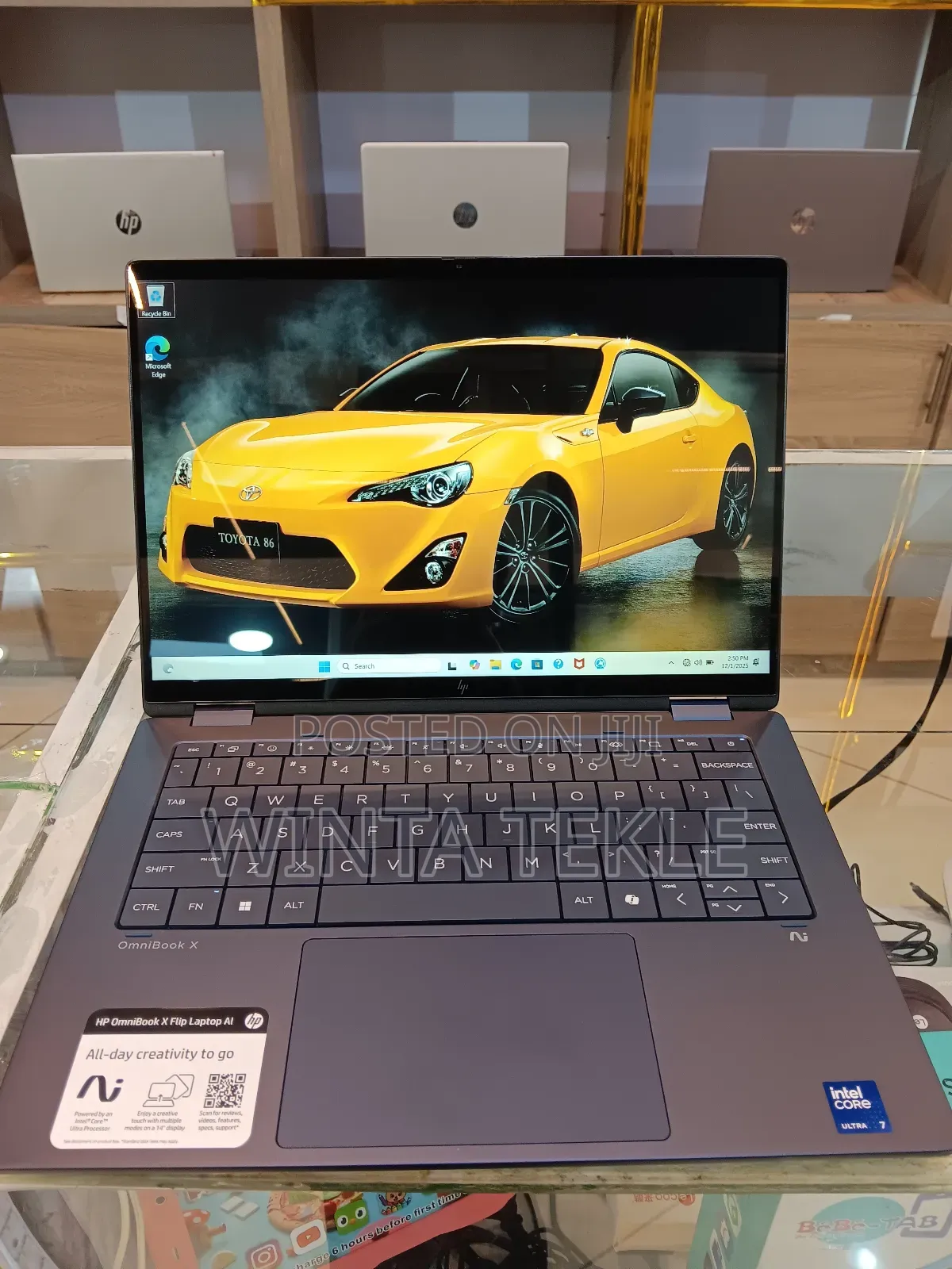 New Laptop HP OmniBook Ultra Flip 14" 16GB Intel Core I7 SSD 1T