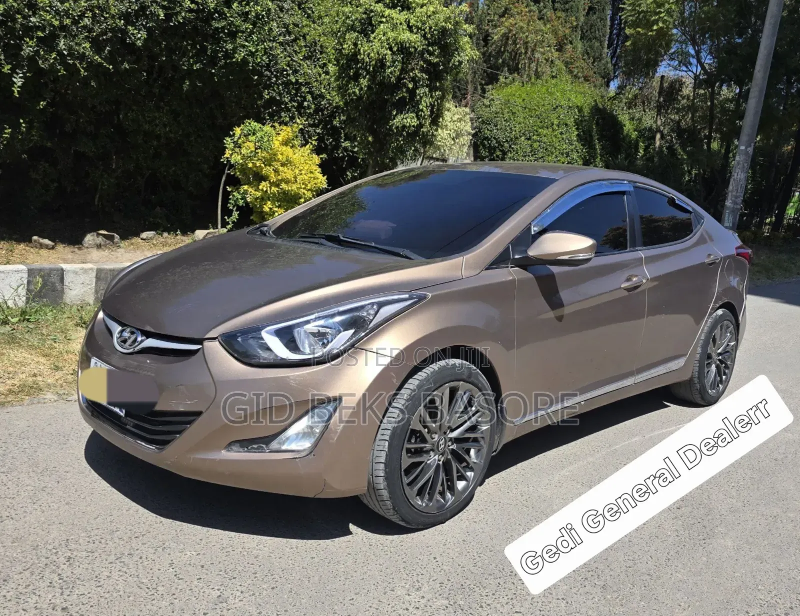 Hyundai Elantra 2015 Brown