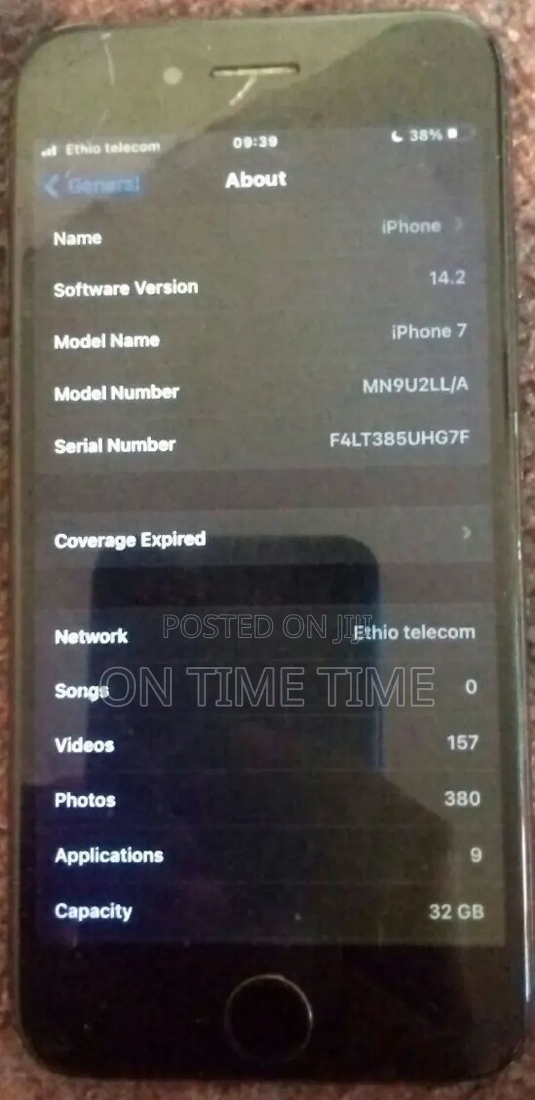 Apple iPhone 7 32 GB Black