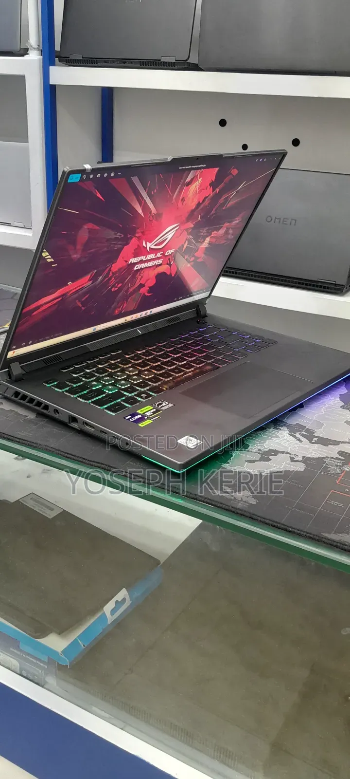 New Laptop Asus ROG Strix G16 G614 16GB Intel Core I9 SSD 1T