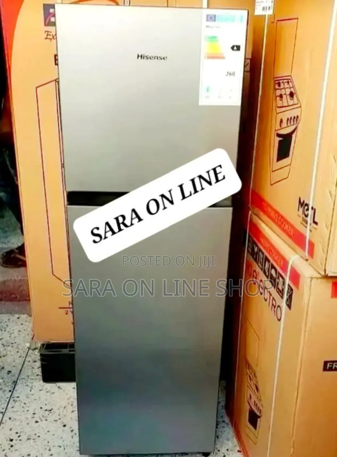 Hisense 260 Liters Refrigerator **10year Warranty Free Delivery