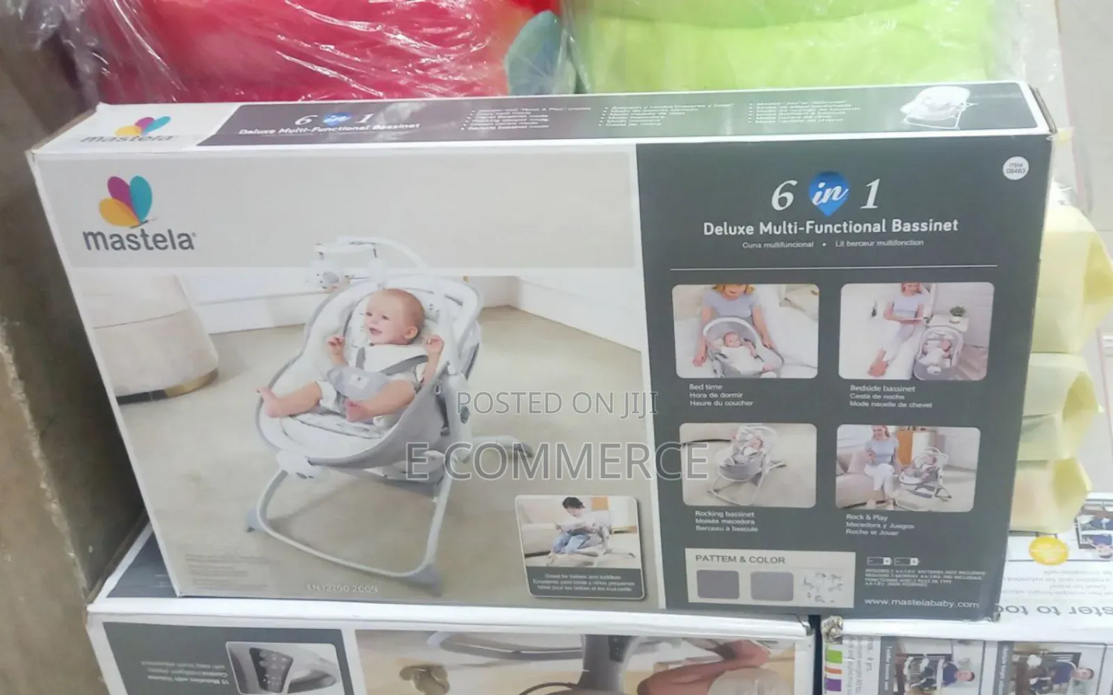 Mastela 6-in-1 Multi-Functional Baby Bassinet