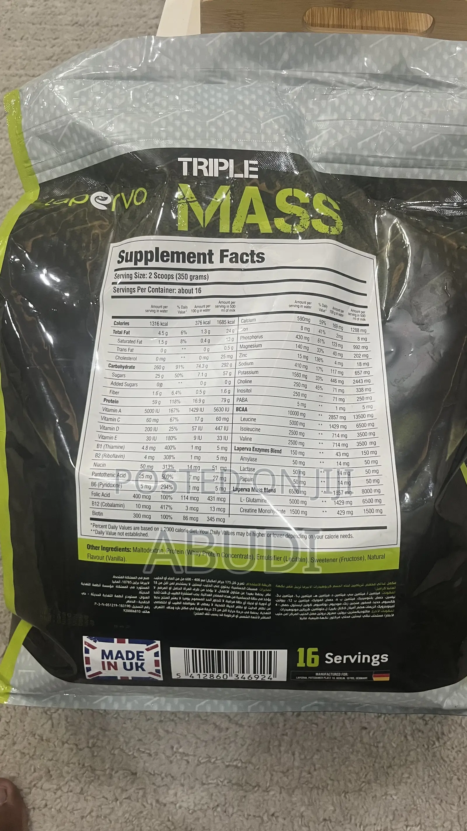 Triple Mass Protein 6kg