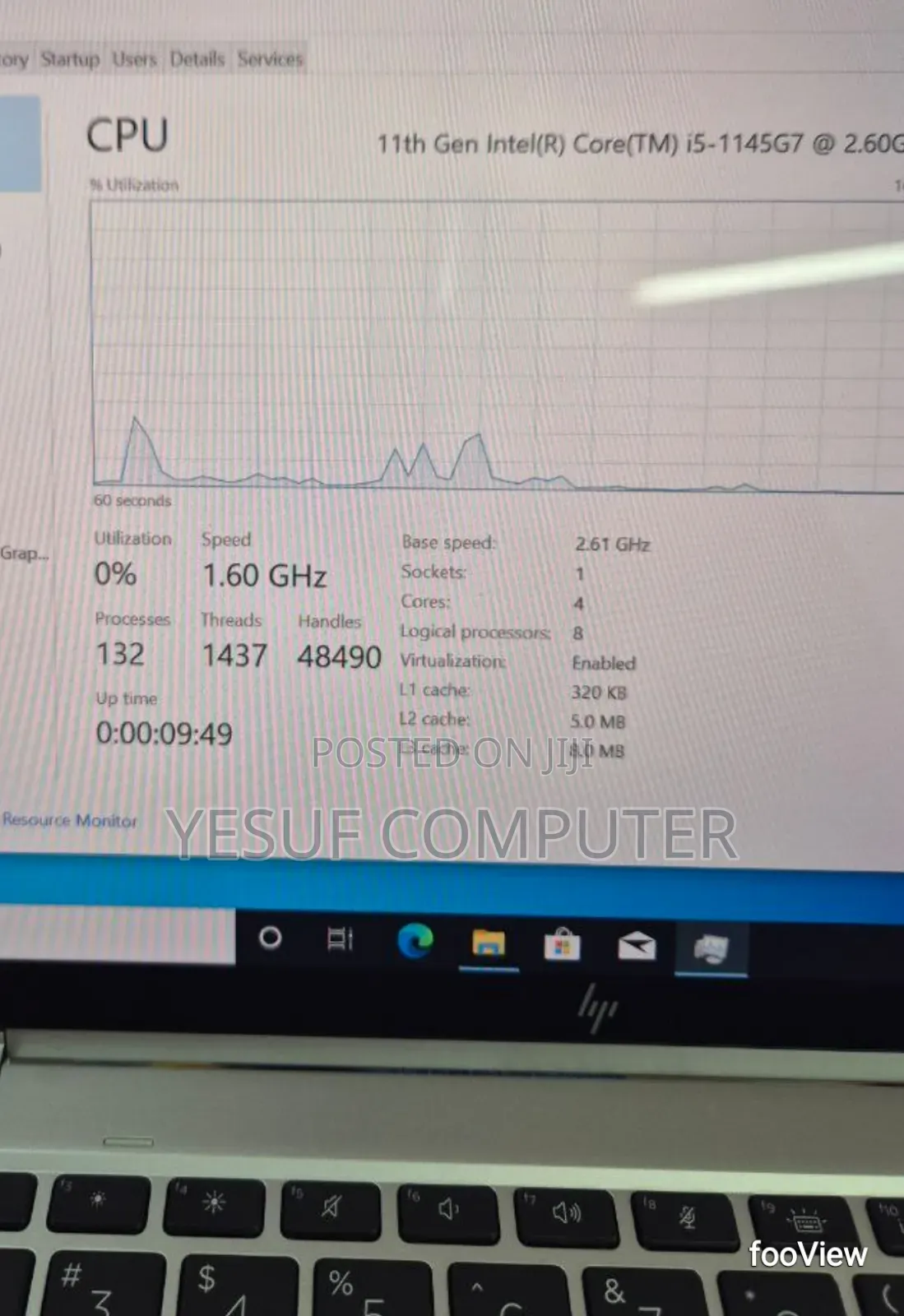 New Laptop HP EliteBook x360 1030 G8 16GB Intel Core i5 SSD 512GB