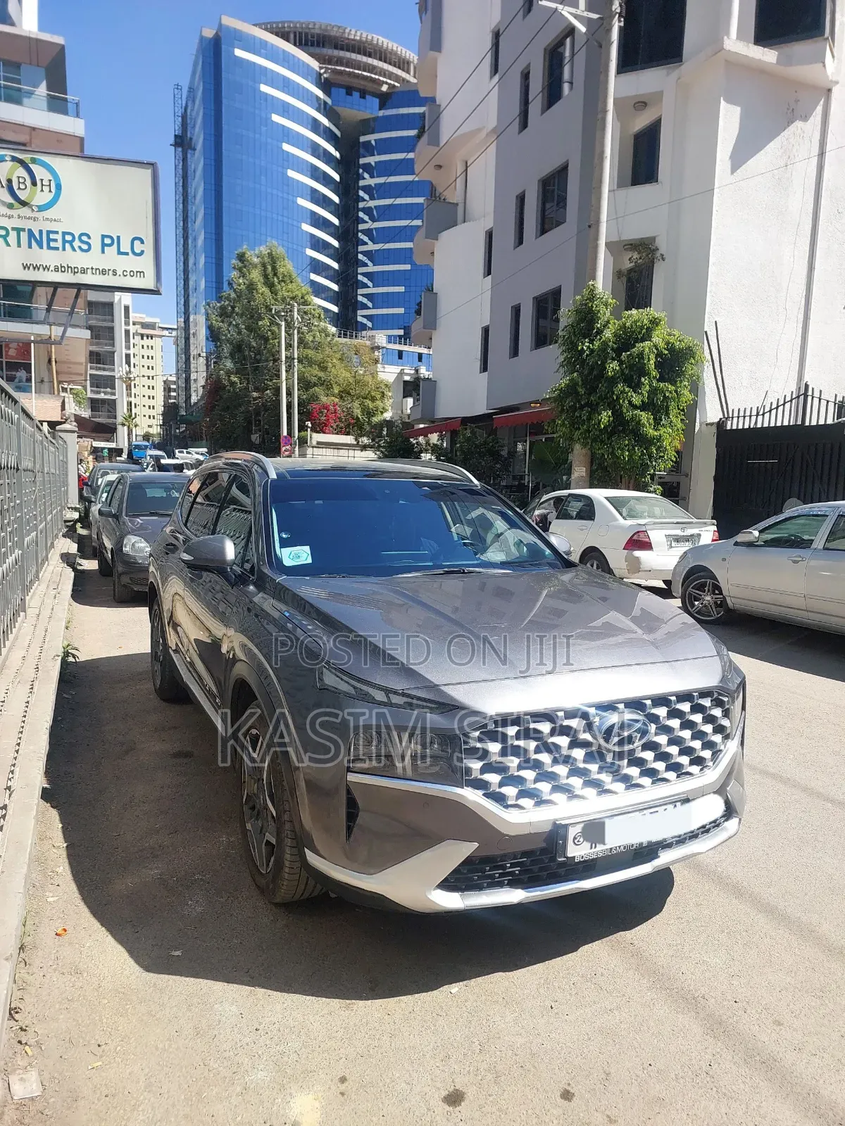 Hyundai Santa Fe Limited 2021 Gray