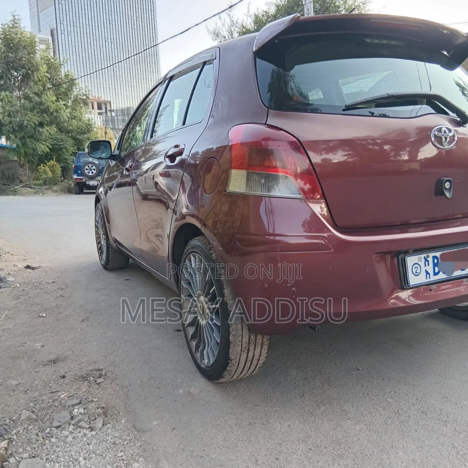 Toyota Yaris 2010 Brown