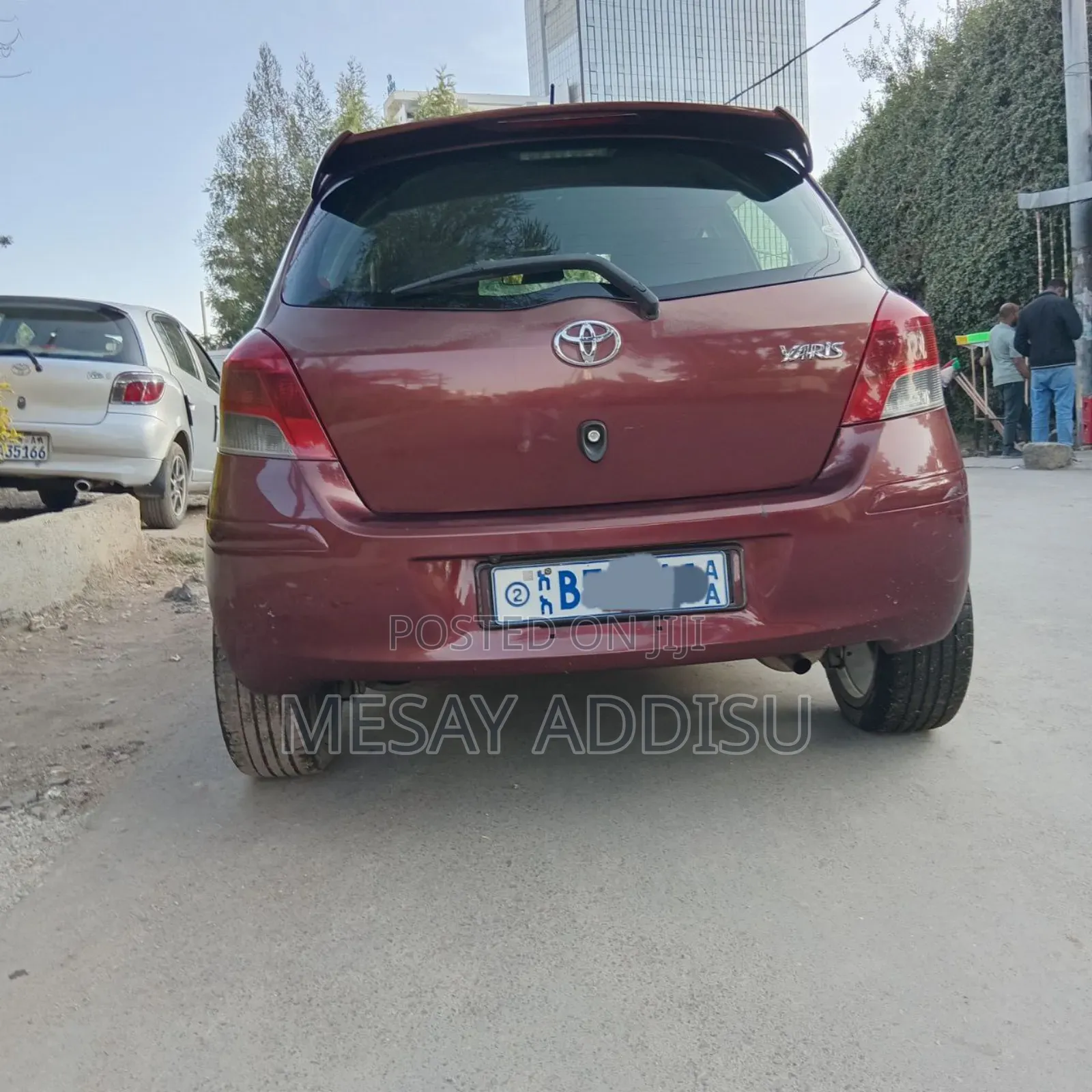 Toyota Yaris 2010 Brown