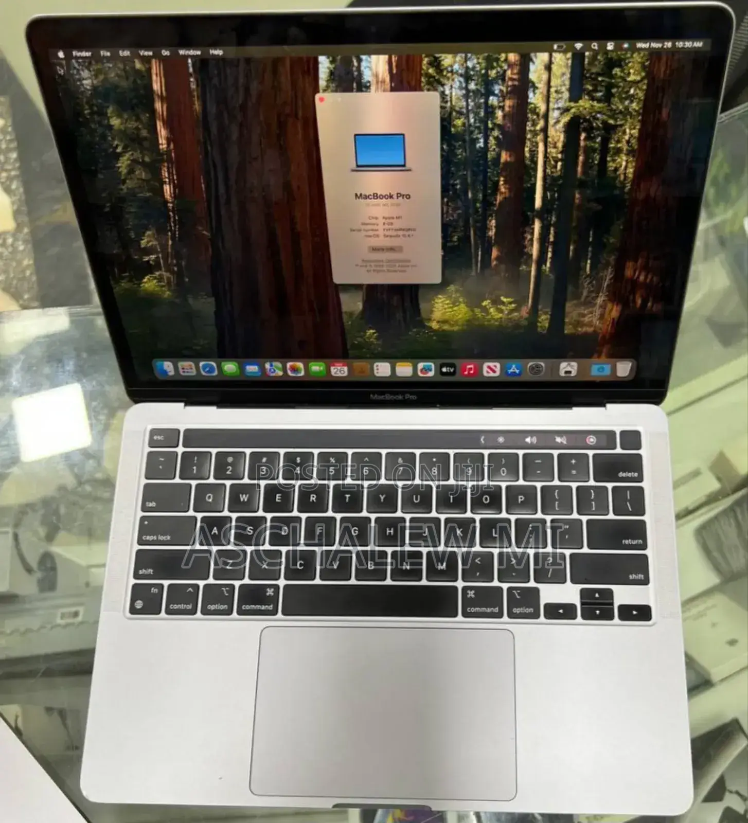 New Laptop Apple MacBook Air 2020 M1 8GB Apple M1 SSD 256GB