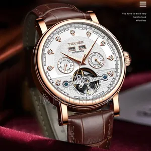 Photo - Tevise Genuine Leather Watch