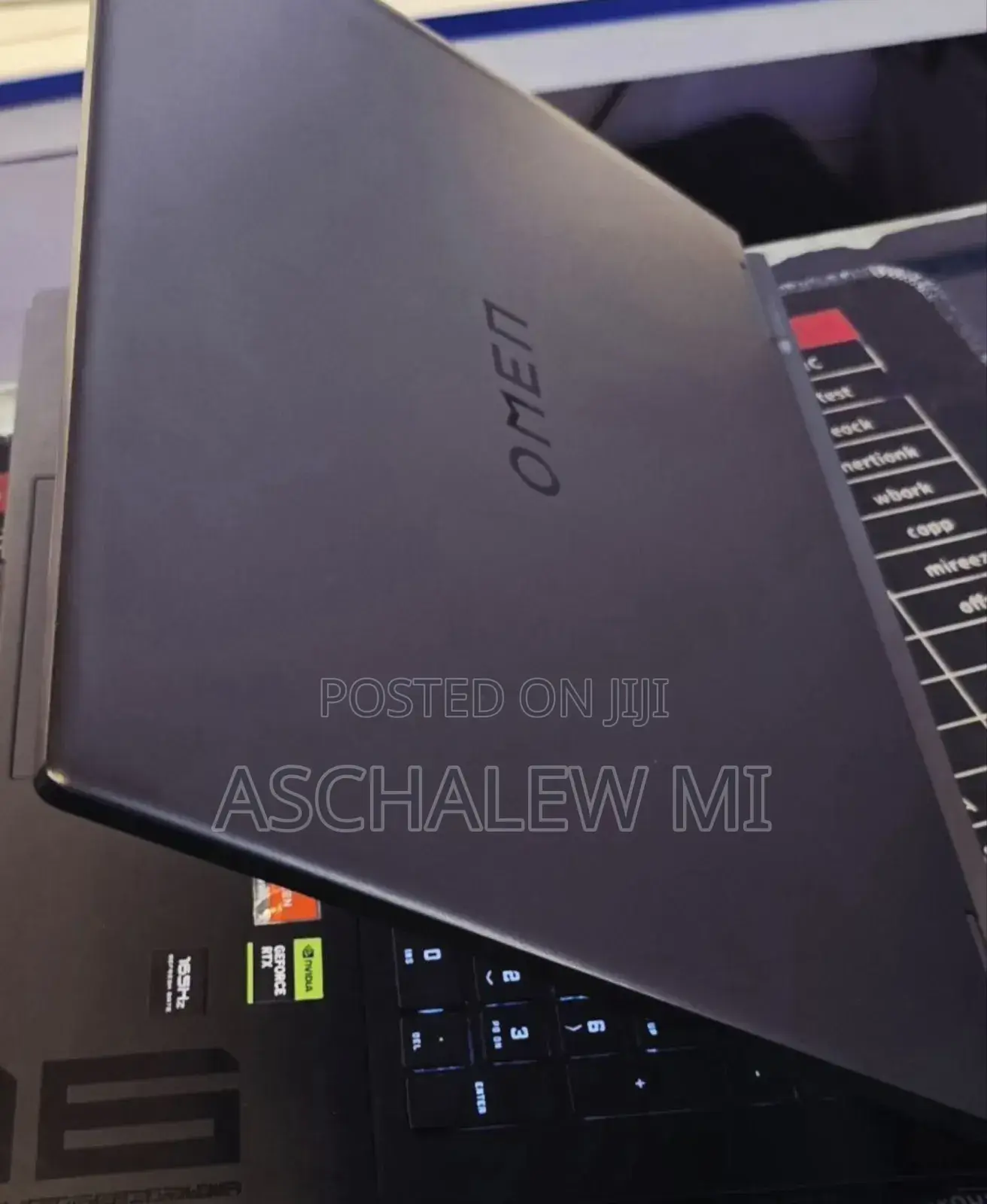 New Laptop HP Omen 16 16GB AMD Ryzen 7 SSD 1T