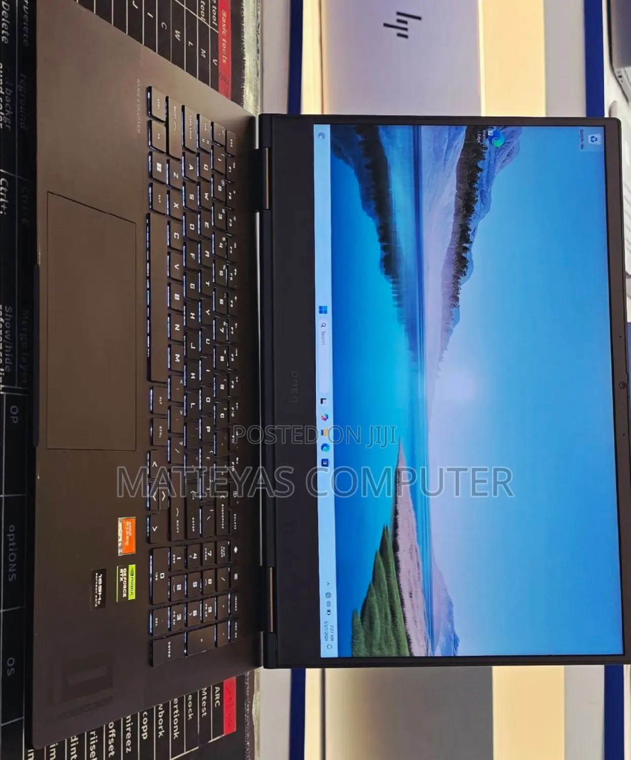 New Laptop HP Omen 16 16GB AMD Ryzen 7 SSD 1T