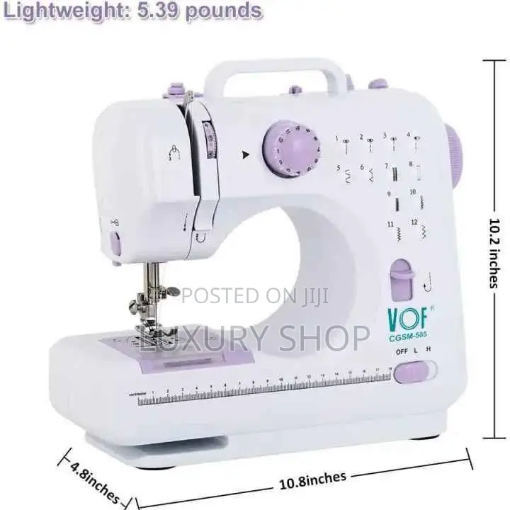 Mini Portable Home Sewing Machine With Foot Pedal