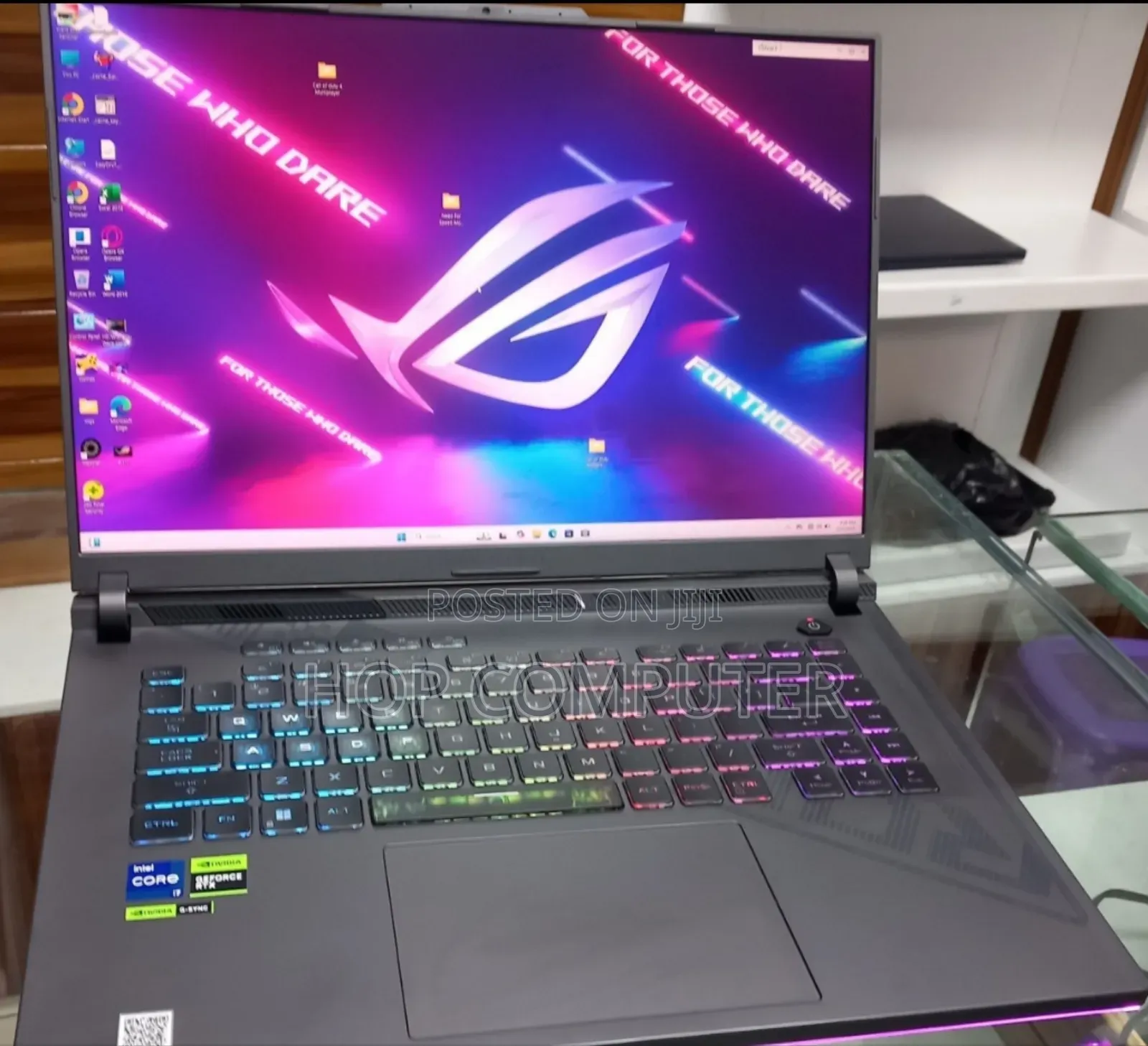 New Laptop Asus ROG Strix G16 G614 16GB Intel Core I7 SSD 1T