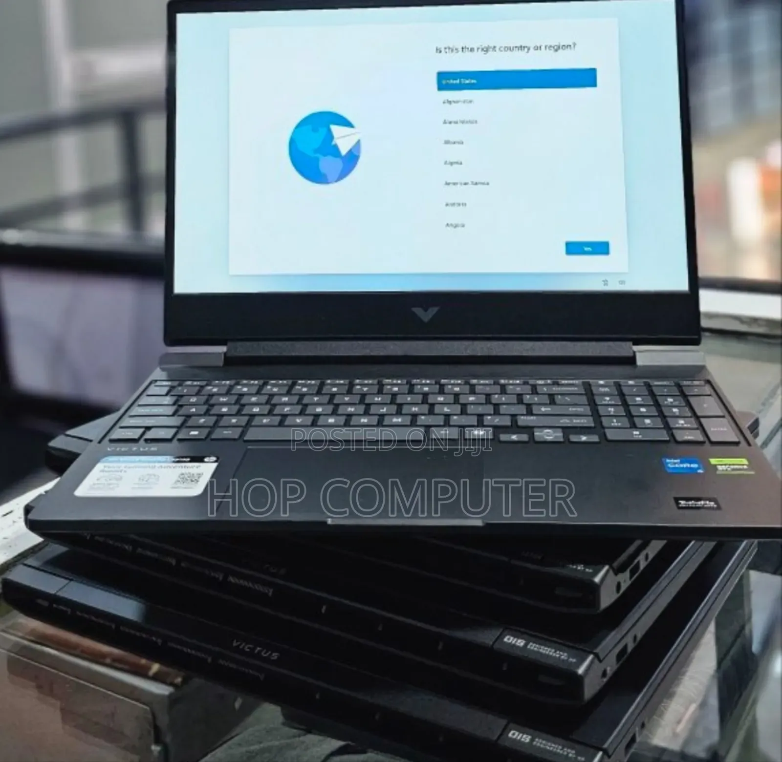New Laptop HP Victus 15 8GB Intel Core I7 SSD 512GB