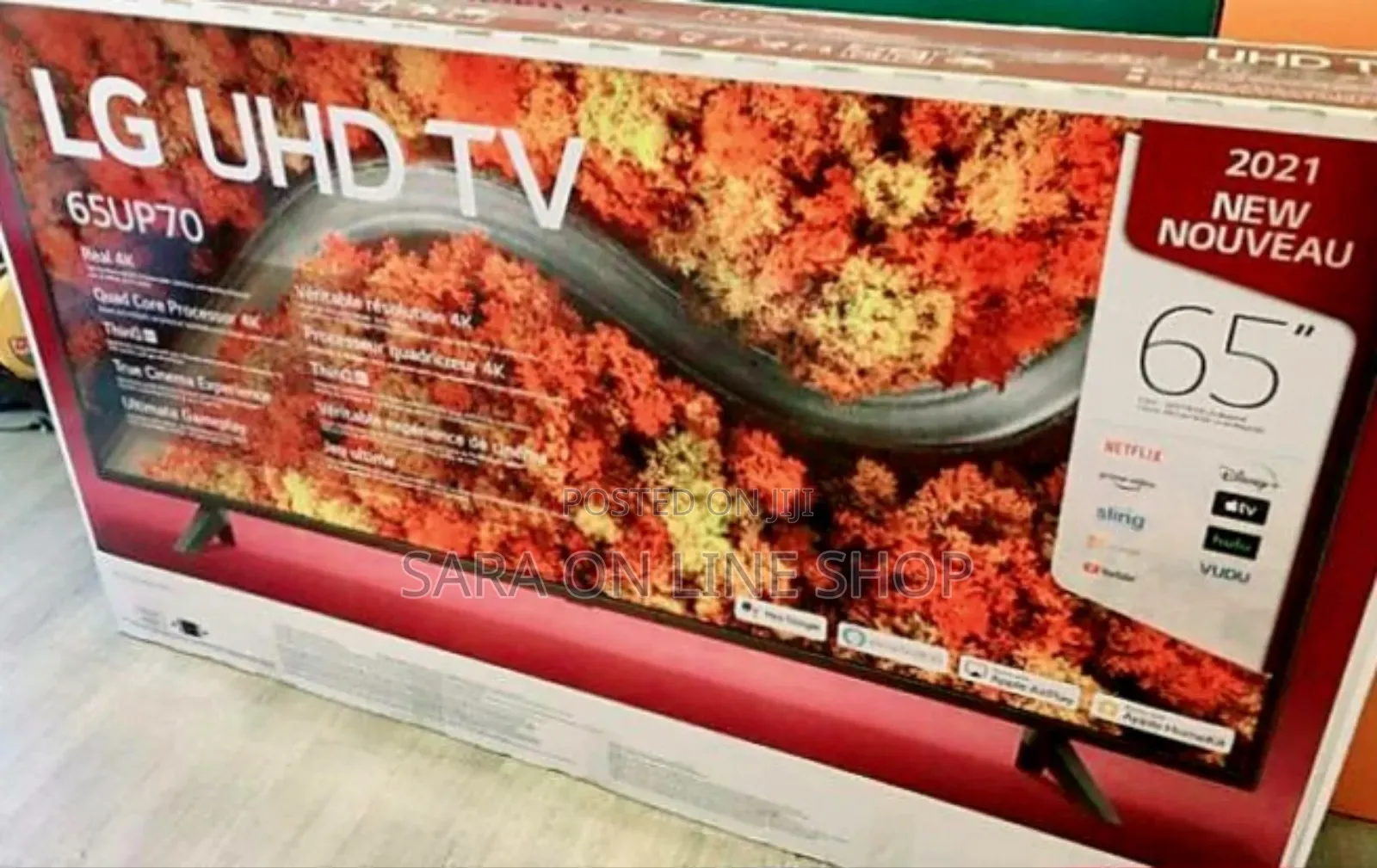 Lg 65" Uhd Smart Android Tv *New2021 Model* Free Delivery