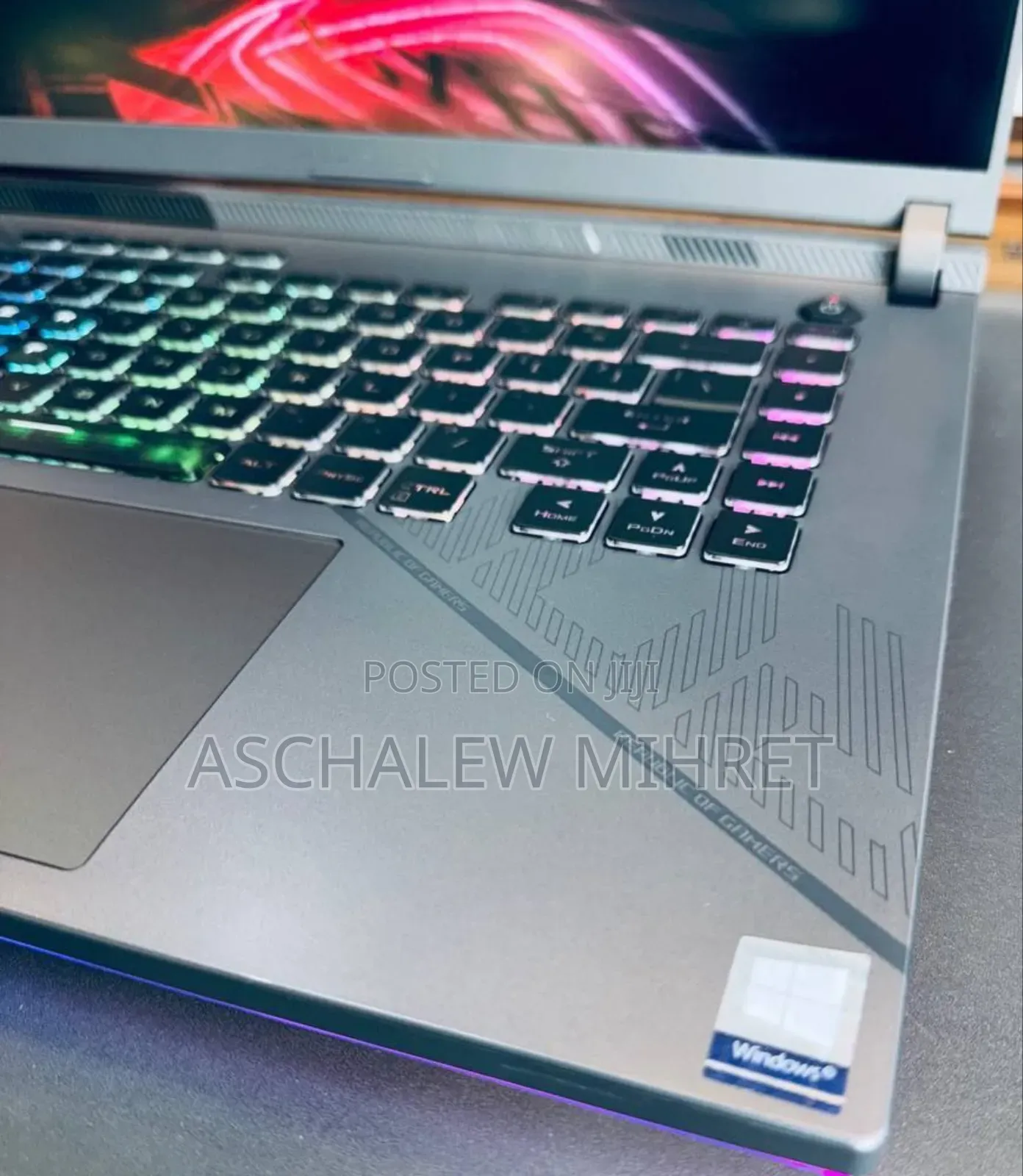 New Laptop Asus ROG Strix G16 G614 16GB Intel Core I9 SSD 1T