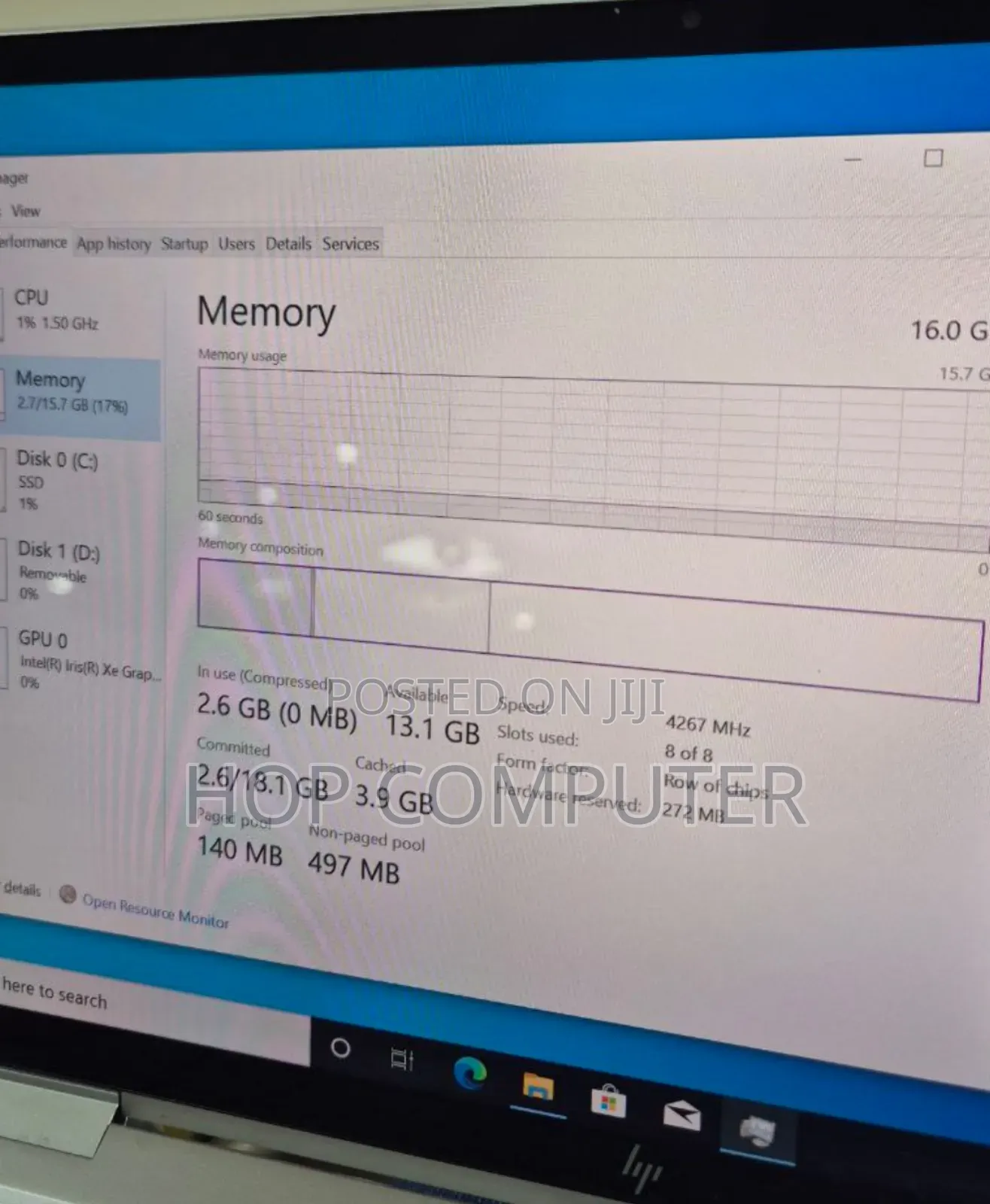 New Laptop HP EliteBook X360 1030 G8 16GB Intel Core I5 SSD 512GB