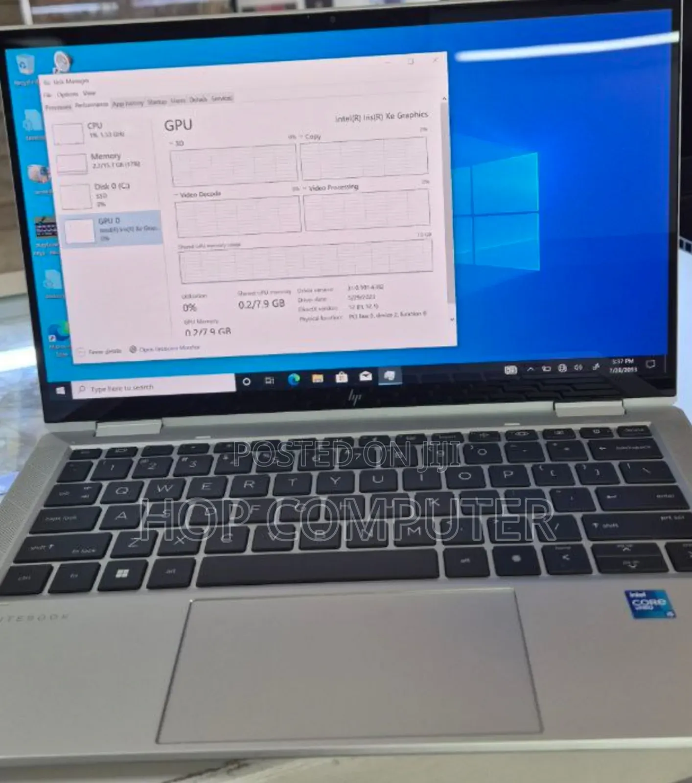 New Laptop HP EliteBook X360 1030 G8 16GB Intel Core I5 SSD 512GB