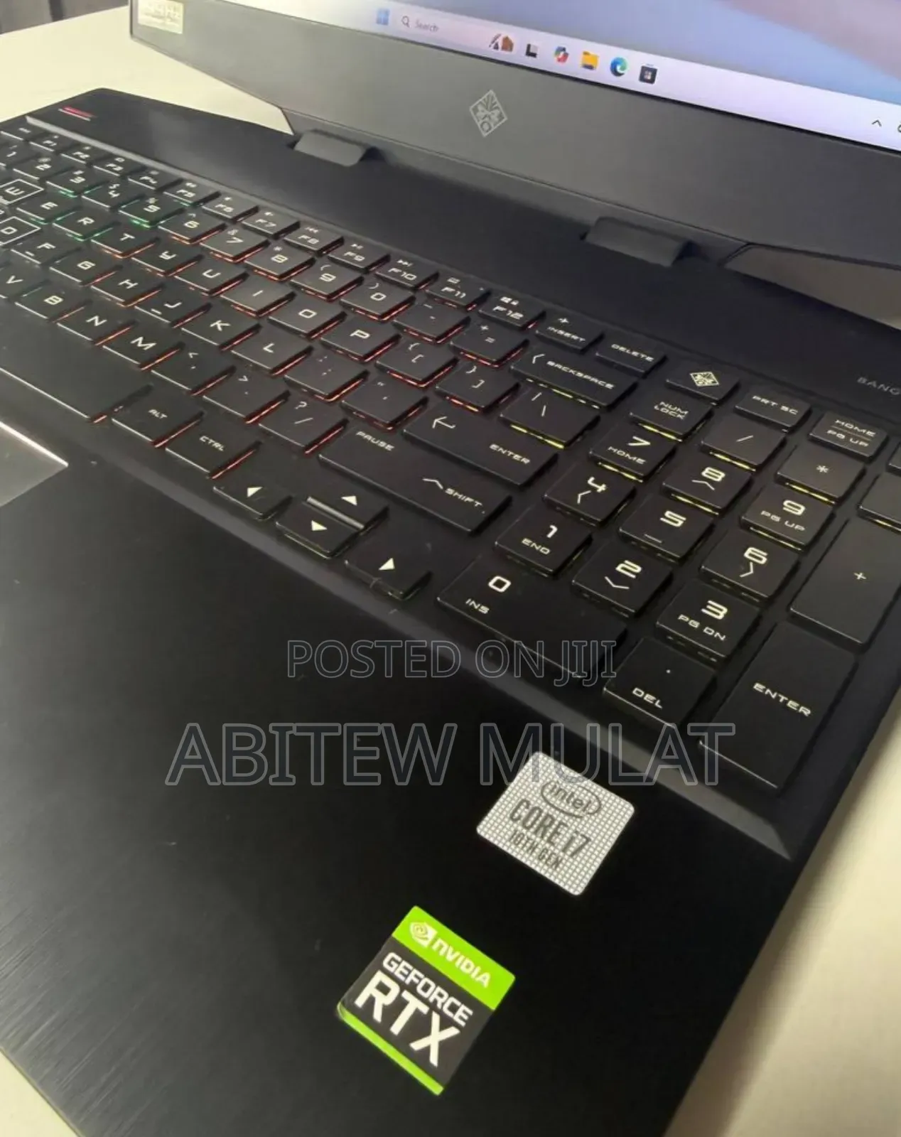 New Laptop HP Omen 15 16GB Intel Core I7 SSD 1T