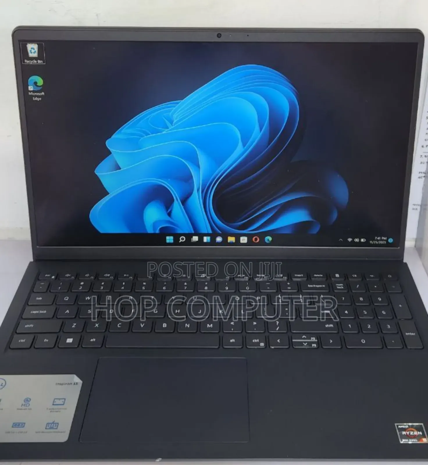 New Laptop Dell Inspiron 15 8GB AMD Ryzen 5 SSD 512GB