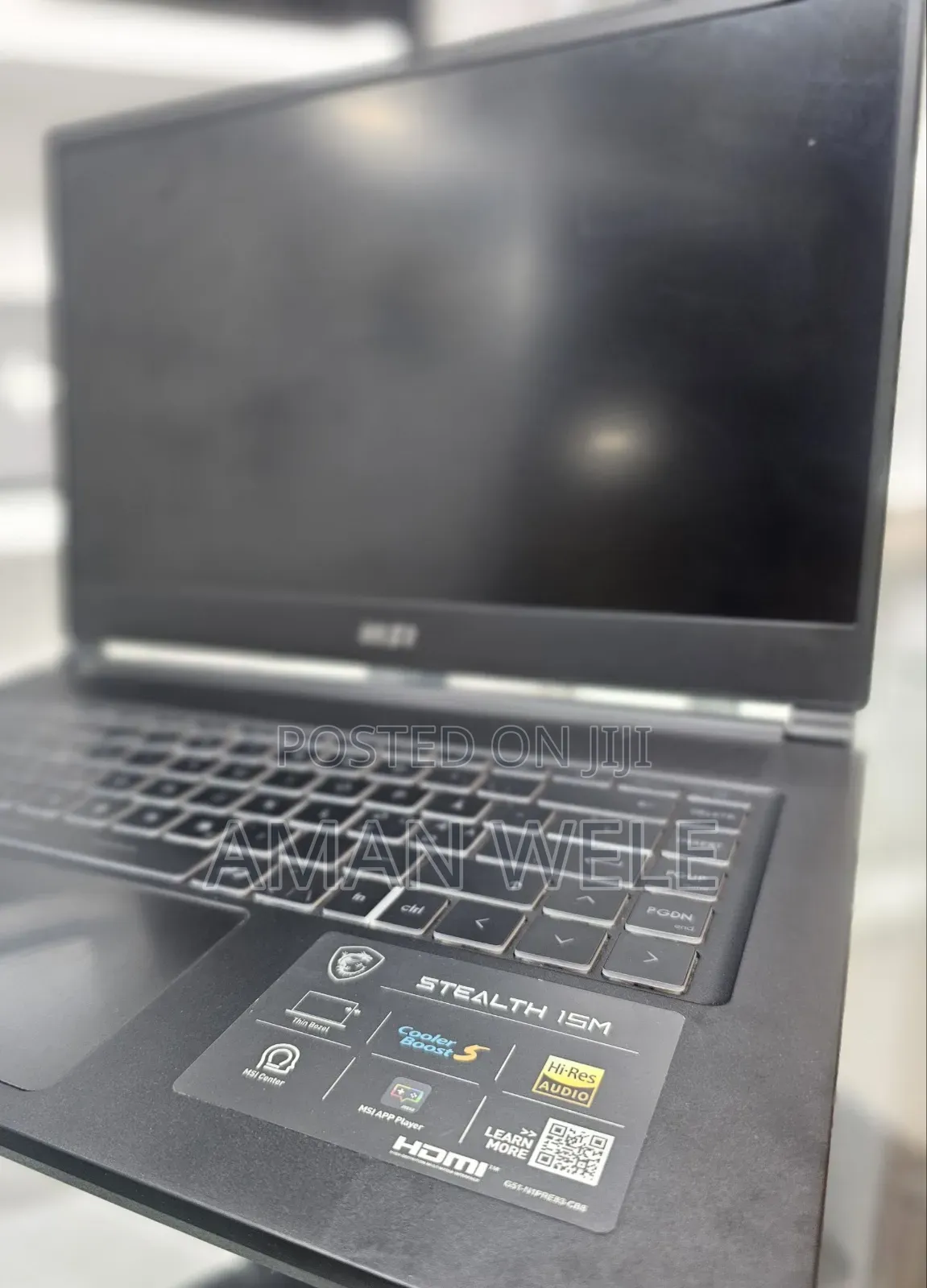 New Laptop MSI GF63 16GB Intel Core I7 SSD 1T