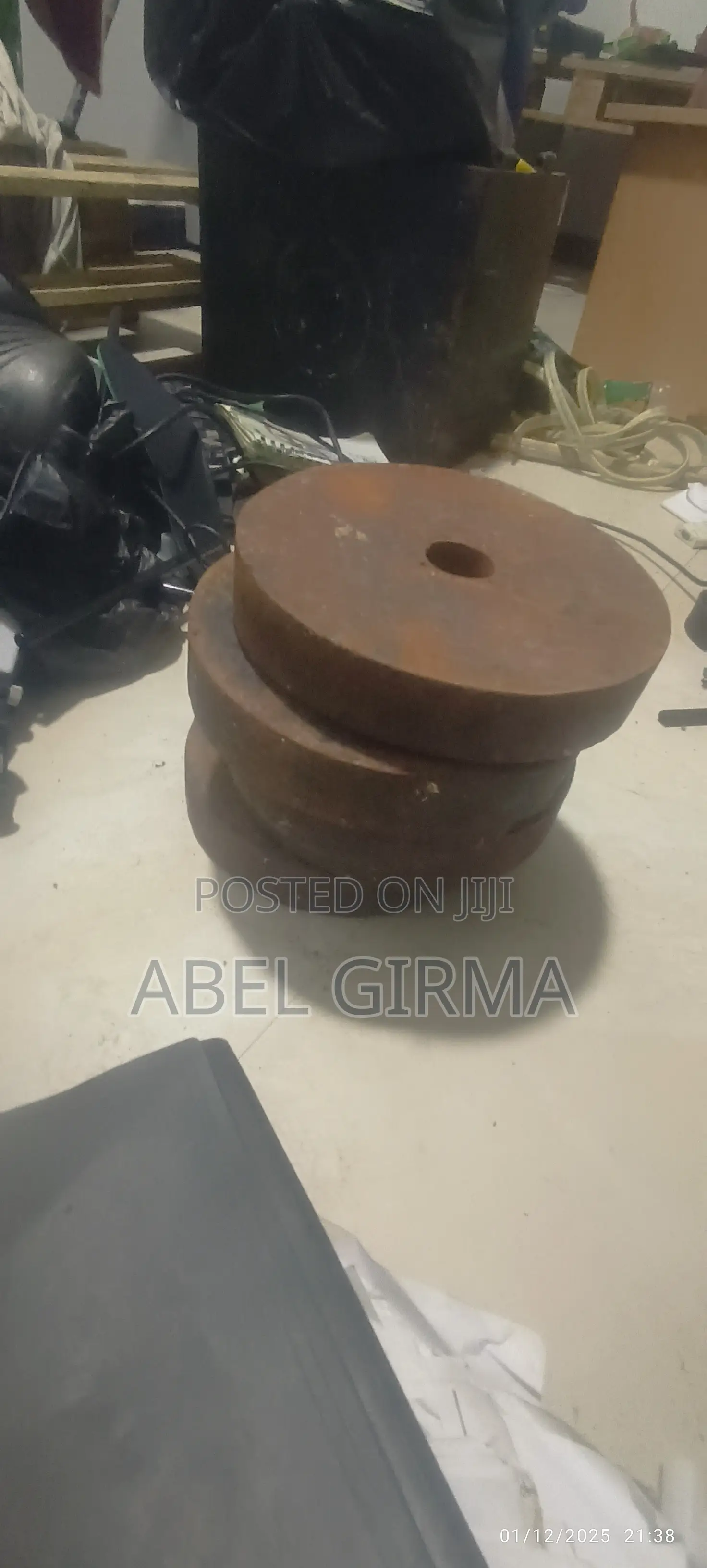 Dumbbell Barbells ,Bench , Pullup and Dig Up Bar